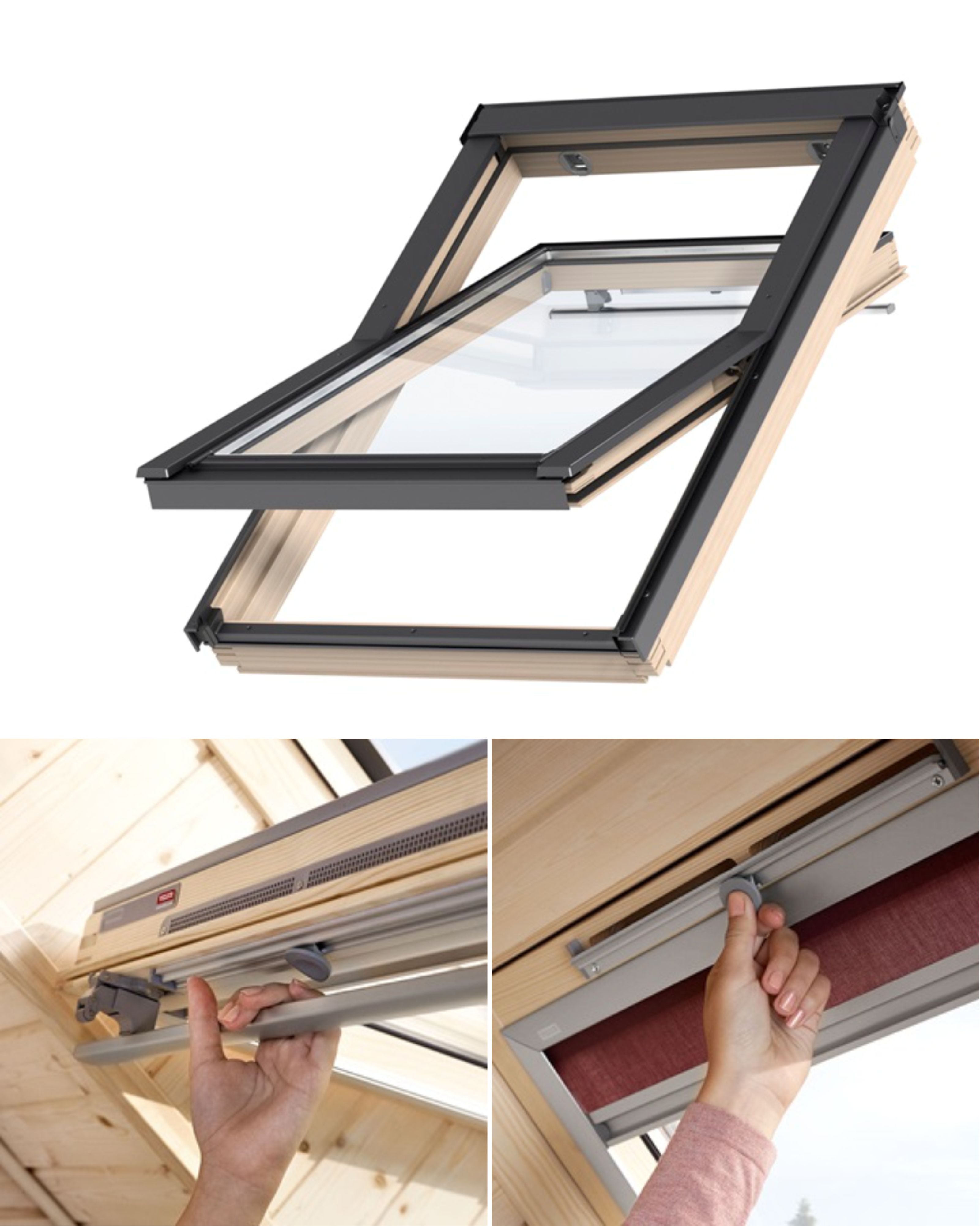 Мансардне вікно Velux Стандарт GZR 3050